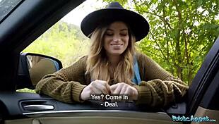 nicole rae deepthroats big dick in public pov 😍