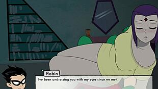 In This Hentai Game, Teen Characters Engage In Sexual Adventures In 18Titans Part 10