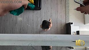 The employee rides her boss cowgirl after work mistake