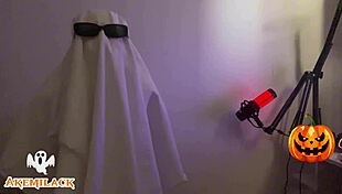 halloween night, sexy gay guys in lingerie getting wild outdoors