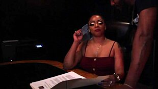 Keep gagging on that cock, you slutty deep throating boss