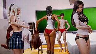 waifu academy - isabela bianchi porn collection 18 nude scenes porn game play