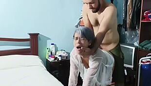 Stepsister demands your monster cock in the bedroom!