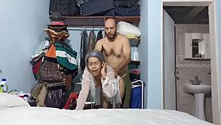 Stepsister demands your monster cock in the bedroom!