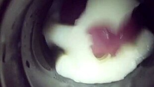 i'm usin' my fleshlight and gettin' a creampie insid it, it's so hot