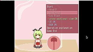 What does the bunny girl do on stage in the bottle episode two?