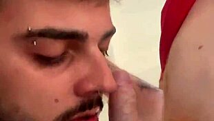 New neighbor saw me through the window and asked to fuck my ass hard!