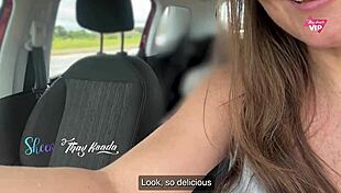 We fucked in the street with cars passing by, he came inside me