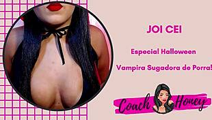 Sentou Gostoso No Brinquedo Da Vampira E Gozou Pelo Cu Especial Halloween Joi Cei Punheta Guiada 6