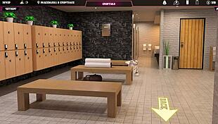 Dive into horny anime action with shower scenes in Steps of Debauchery Part 8.