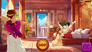 Cupid Fucks Horny Greek Whores