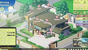 समर क्लोवर हरेम हेनतई गेम एप 4 बॉस को मेरे विशालकाय लंड पर मुठ मारते पकड़ा