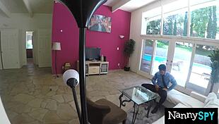 i got caught stealing, slutty nanny lets boss cum inside to keep job