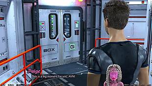 Stranded In Space Encountering A Shy Emo Girl