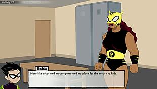 In This Hentai Game, Teen Characters Engage In Sexual Adventures In 18Titans Part 10