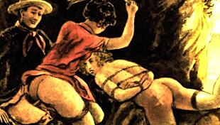 Vintage Erotic Art in Detailed Animation