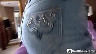 lusty stepsister craves some camera attention with striptease and fingering to orgasm