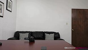 so, these traveling hippies hit the casting couch for their first anal, ending with a massive creampie at brcc.