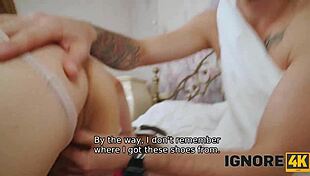 Beautiful Student Bent Over in Doggystyle Orgy!