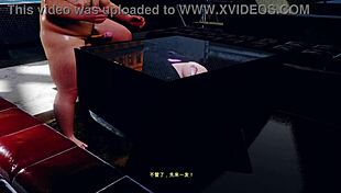 3D BBW Hot Asian Employee Interacts with Her Fat Boss