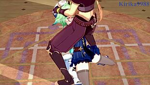 Sucrose And Hu Tao And Aether Intense Sex - Genshin Impact Hentai