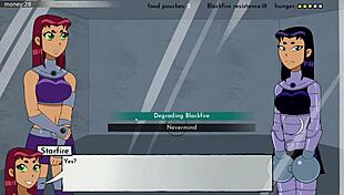 In This Hentai Game, Teen Characters Engage In Sexual Adventures In 18Titans Part 10