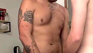 New neighbor saw me through the window and asked to fuck my ass hard!