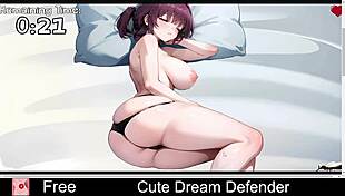 Cute Dream Defender In Hentai Game