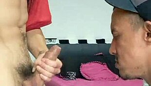 Detailed gay sex in Adidas pants involving oral and anal