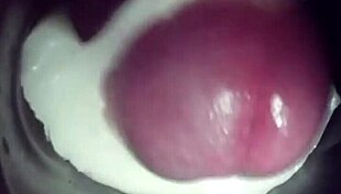 i'm usin' my fleshlight and gettin' a creampie insid it, it's so hot