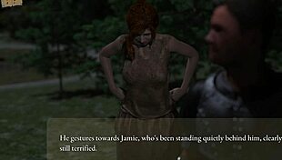 The price of power 35 features a brunette in an intense game scenario