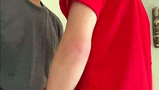 New neighbor saw me through the window and asked to fuck my ass hard!