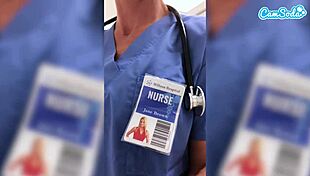 that hot milf nurse got fired for showing her pussy while fingering