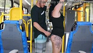 Yo, why rub your cock on her butt in public bus?