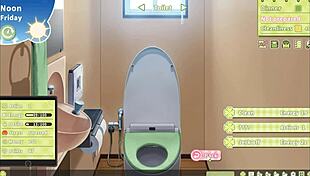 समर क्लोवर हरेम हेनतई गेम एप 4 बॉस को मेरे विशालकाय लंड पर मुठ मारते पकड़ा