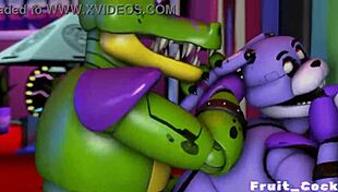 Intense Emotions Surge As Gay Cock Credits Fruit In Fnaf Adventure