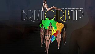 tourist matches with beautiful brazilian clara lady snow for sexy encounter