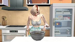 blonde experiences home animation in 3d sims 4