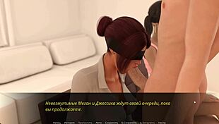 In this episode, the group strips naked for monster cock action.