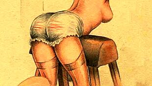 Vintage Erotic Drawings From Antique Comics And Anime