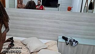 behind the scenes, nicole fox gets wild, giving ass and pussy to guys at motel