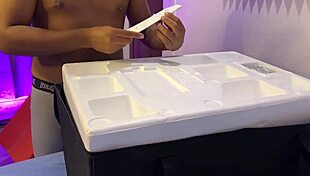 Busty Stepmom Catches Stepson with Nicole Tantaly Sex Doll in Action