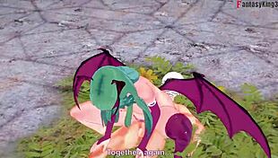 yo, morrigan's getting pounded hard in this halloween hentai sex special on sheer fantasyking3 🎃