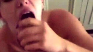 this cheating milf wife is sucking my big cock in pov, gonna cumshot soon