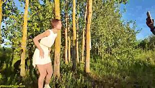 small ass gets stretched by big dick in the sunset, wow!