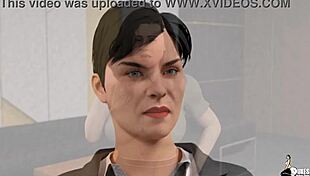 Wife Cucks Husband With Fat Big Tits 3Some Blowjob For Job Promotion