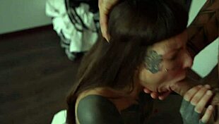 I sucked a guy in a cafe then he fucked me at home