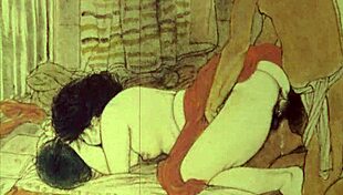 Vintage Erotic Drawings from Classic Japanese Anime Art