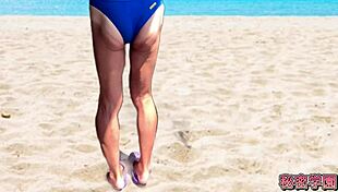 do you like cocks and buttocks sticking out of your swimsuit masturbation handjob ejaculation secret school