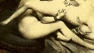 Vintage erotic drawings spark raw desire in retro anime style